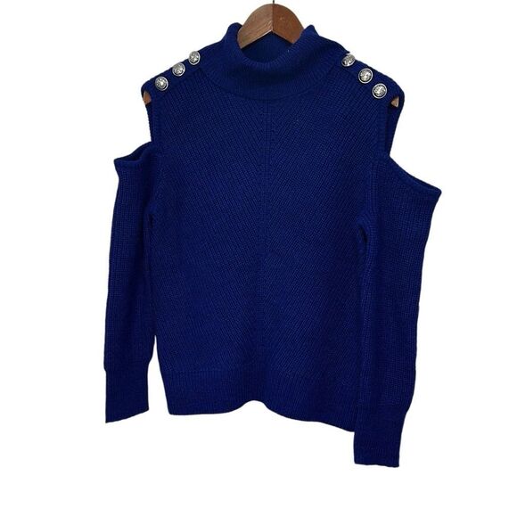 INC International Concepts Women’s Sweater sz S Cold Shoulder NEW # G830 - Picture 4 of 11